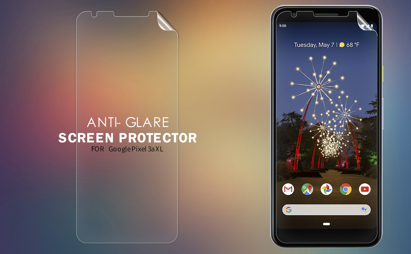 Nillkin Para o Google Pixel 3a XL Filme de Protetor de Protetor de Tela Phone Anti-scratch