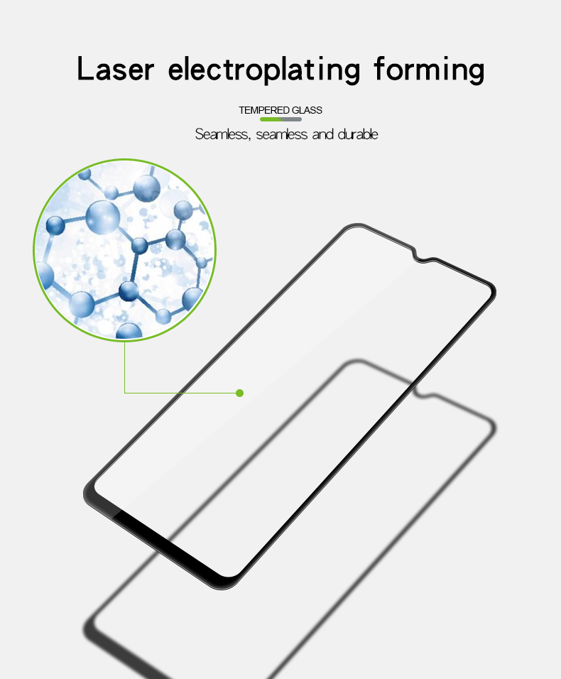 MOFI 3D Изогнутые Полное Покрытие Закаленного Стекла Экрана Экрана Телефона Для OnePlus 7