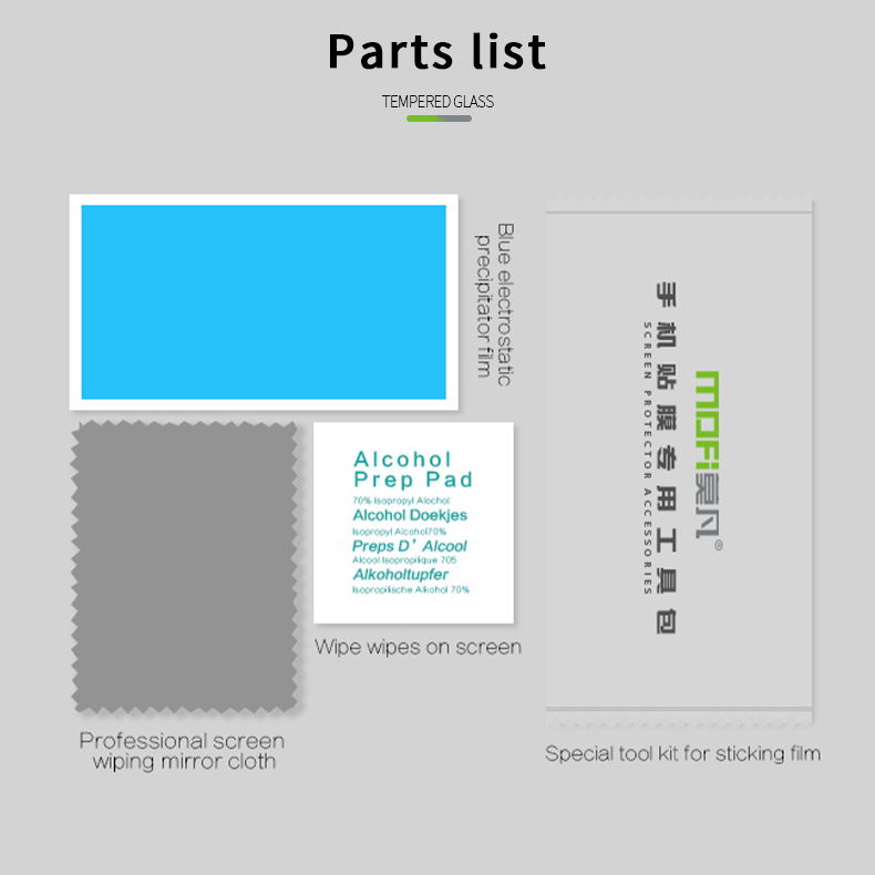 Película de Pantalla de Vidrio Templado de Cobertura Completa Mofi 3D Para Samsung Galaxy Note 10/nota 10 5G