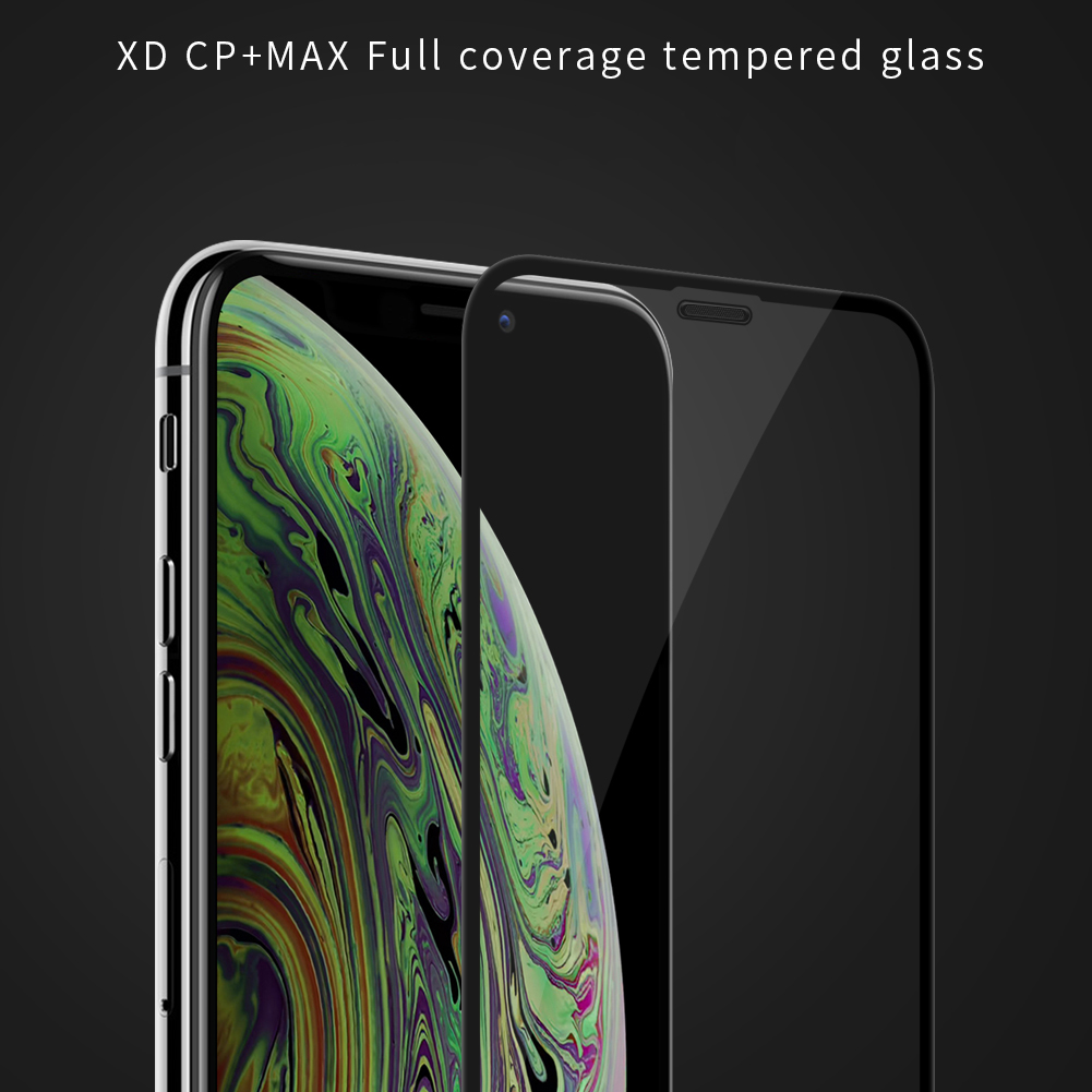 Nillkin XD CP+ MAX Cubierta de Pantalla Completa Cubierta Arco de Arco Película de Pantalla de Vidrio Templado Anti-explosión Para Iphone 11 6.1 Pulgadas (2019)