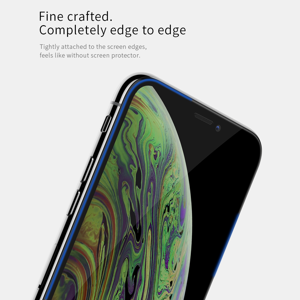 Nillkin XD CP+ MAX Cobertura de Tela Completa Arc Arc Edge Anti-explosão Tempo de Vidro Temperado Filme Para Iphone 11 6,1 Polegadas (2019)