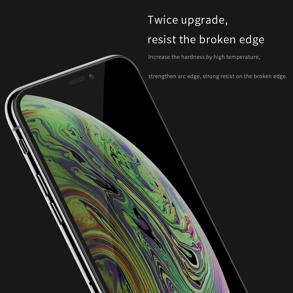Nillkin XD cp + Max en Plein Écran Couvrant le Film D'écran en Verre Trempé Anti-explosion Pour Iphone 11 6,1 Pouces (2019)