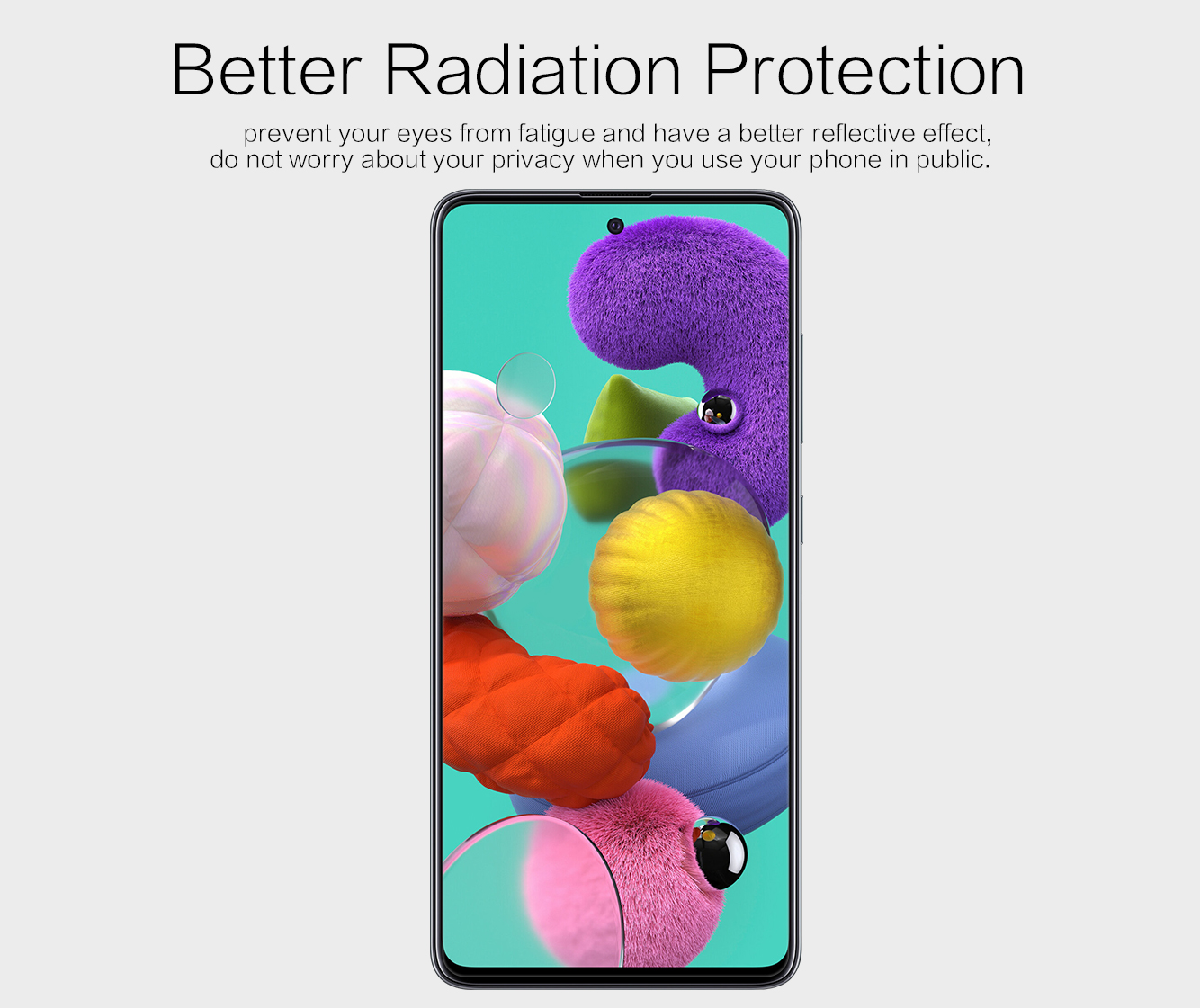 Nillkin Anti-scratch Matte Screen Protection-film Für Samsung Galaxy A51