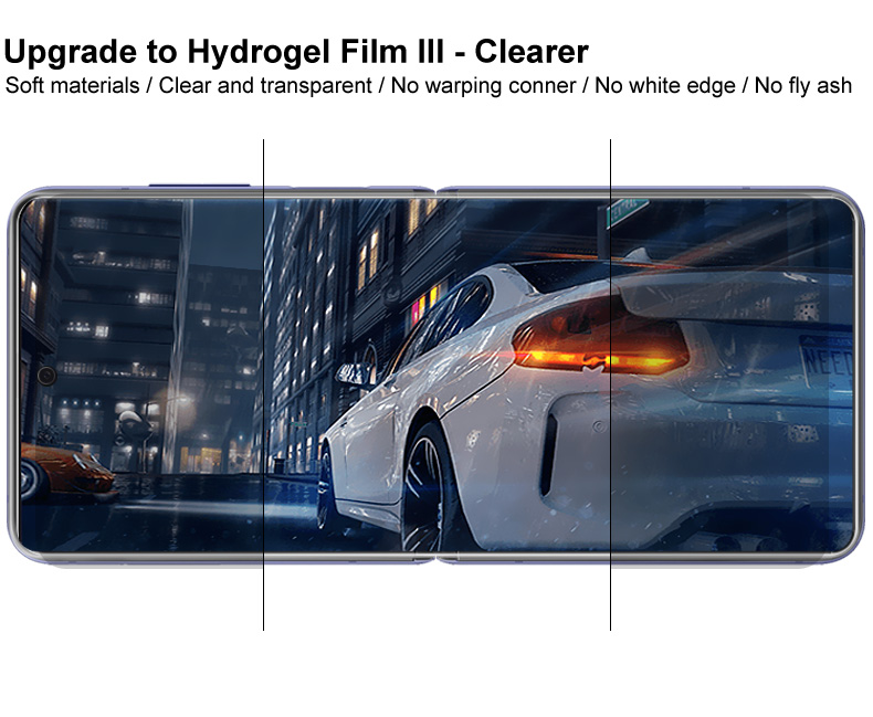 Imak Soft Clearer Hydrogel Film III Voller Berichterstattung Screen Film+Back Film Für Samsung Galaxy Z Flip