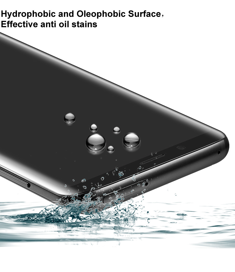 Imak 3d Gebogenes Gehärtetes Glas Vollbild-Abdeckungsschutz Für Huawei P40 Pro