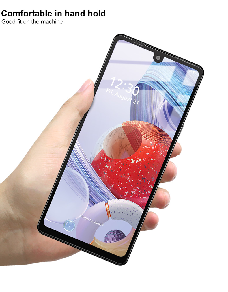 IMAK Full Covering Tempered Glasics Screen Film Für LG Stylo 6