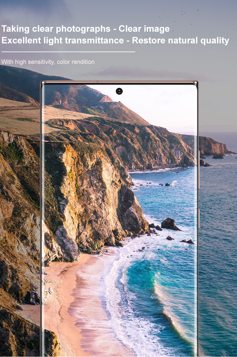 IMAK 2pcs/pack Ultra Clear Glass Phone Linsen Cover Film Für Samsung Galaxy Note20 Ultra 4G/5G