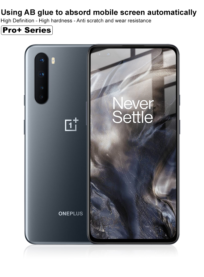 Version Imak Pro + Version Film D'écran En Verre Trempé Anti-explosion Pour Oneplus Nord