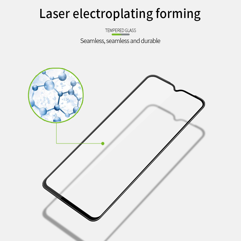 Film di Protezione in Vetro Antidolico Curvo 3D MOFI Per Xiaomi Redmi 9A/Redmi 9c