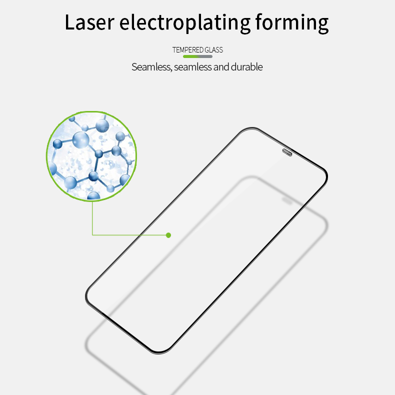 Pinwuyo Anti-Explosion In Voller Größe 2.5d 9H Tempered Glasicre-Schutzfolie Für IPhone 12 Pro Max. 6.7-Zoll