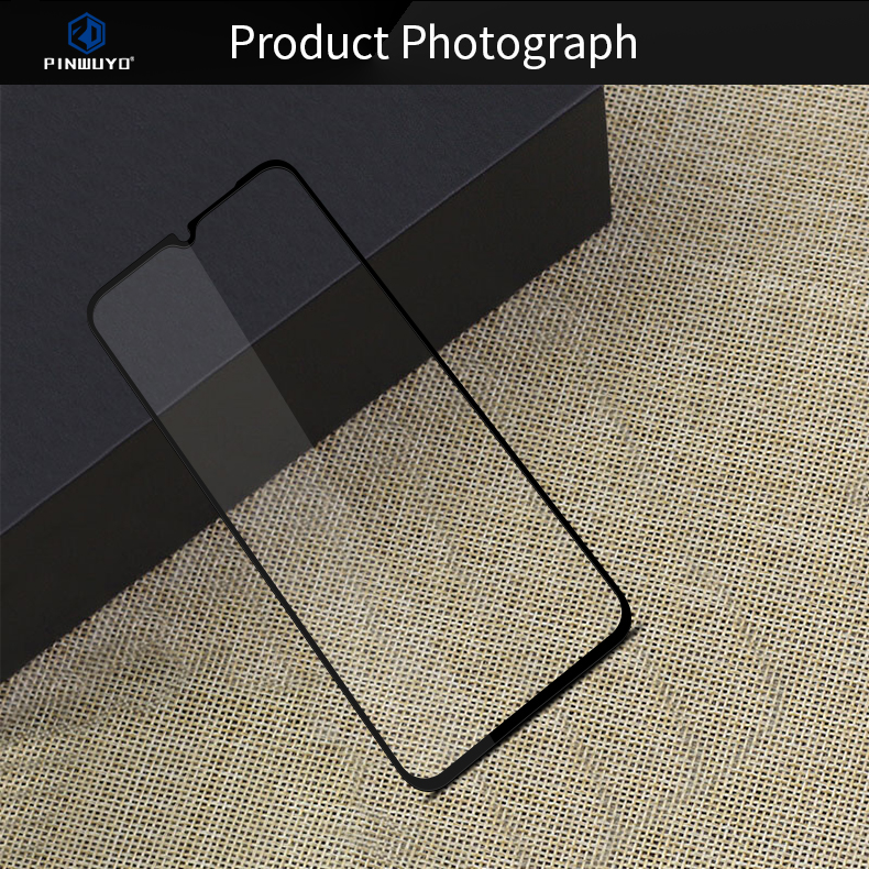 Pinwuyo 3D Gebogener Bruchsicherer [anti-fingerabdruck] Temperiertes Glas Vollbildfilm (vollkleber) Für Xiaomi Redmi 9A/9C/Redmi 9C NFC