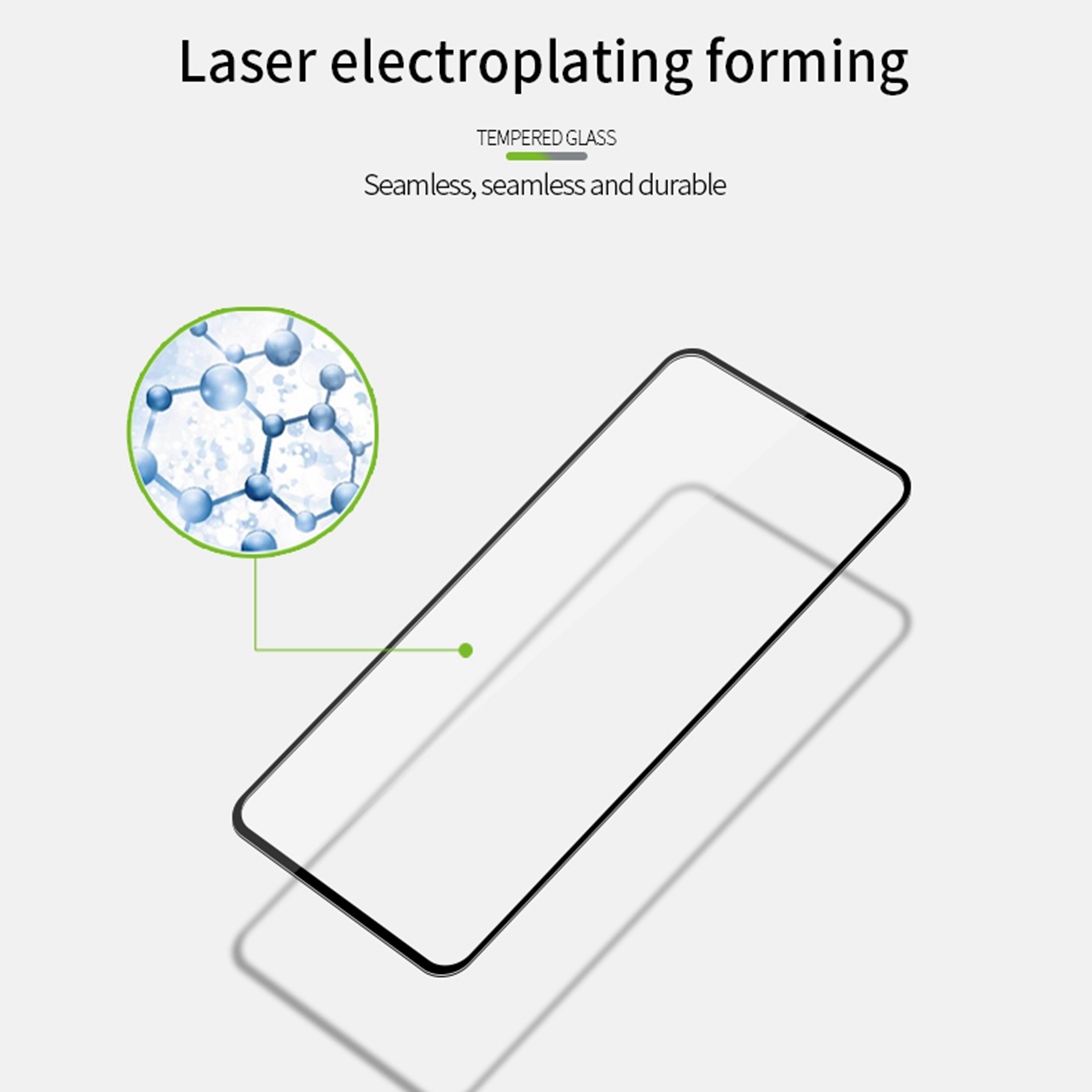 Pinwuyo-Vollkleber-gehärteter Glas-Displayschutz Für Samsung Galaxy M51 Anti-Explosion Anti-Fingerprint