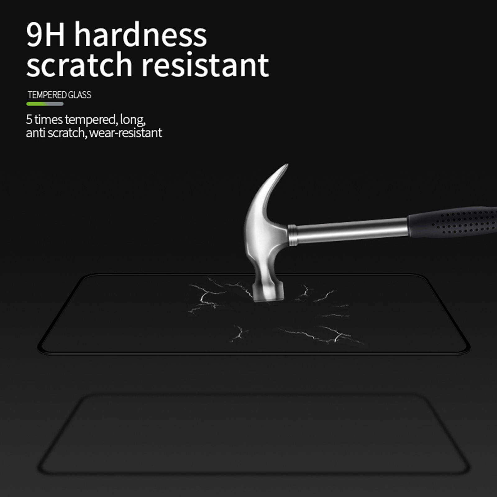 Mofi 3D Curved Glass Temperato Pellicola Protettiva A Schermo Intero (Colla Intera) Per Xiaomi Poco X3 / X3 NFC