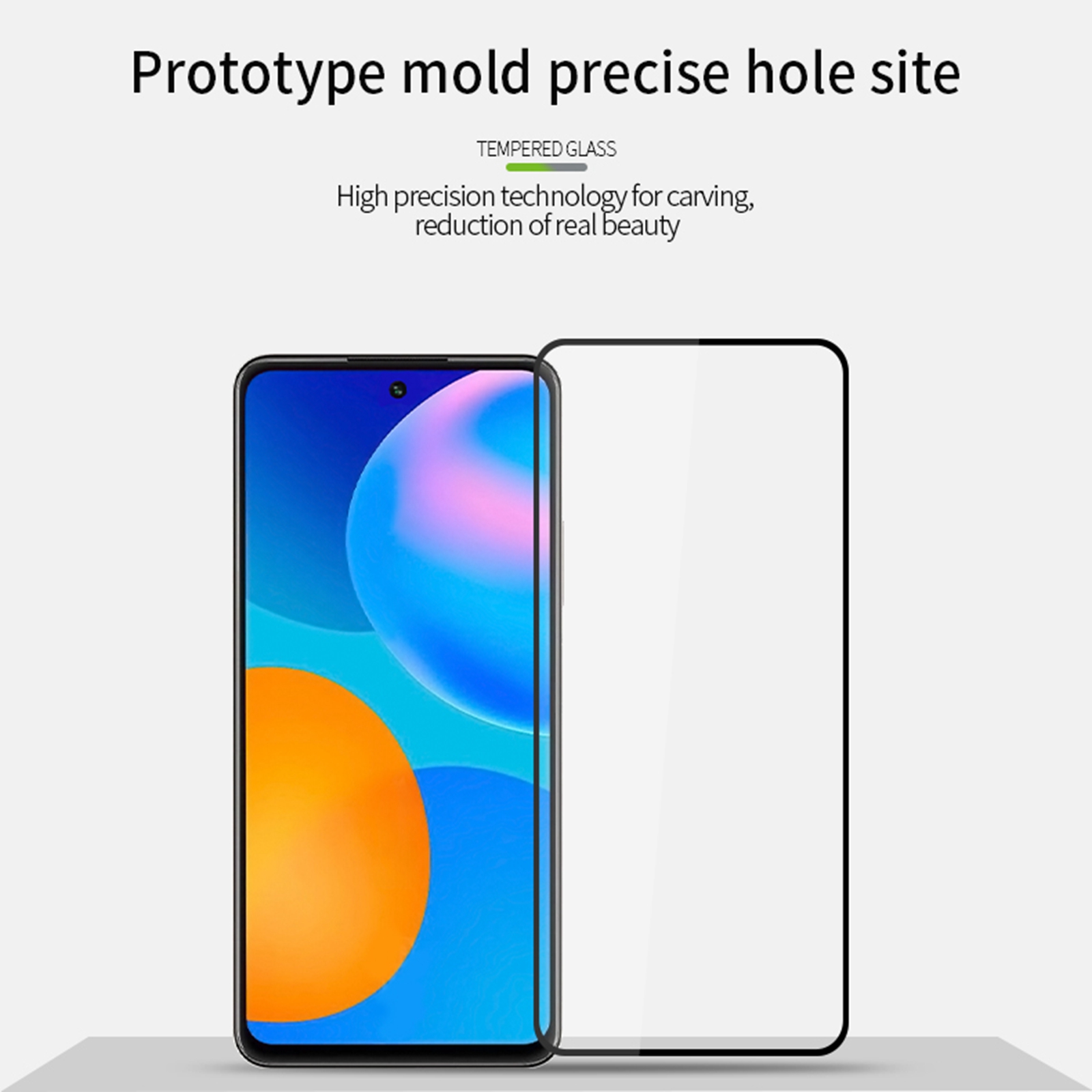 Wholesale MOFI Full Coverage Screen Protector [Full Glue] for Huawei