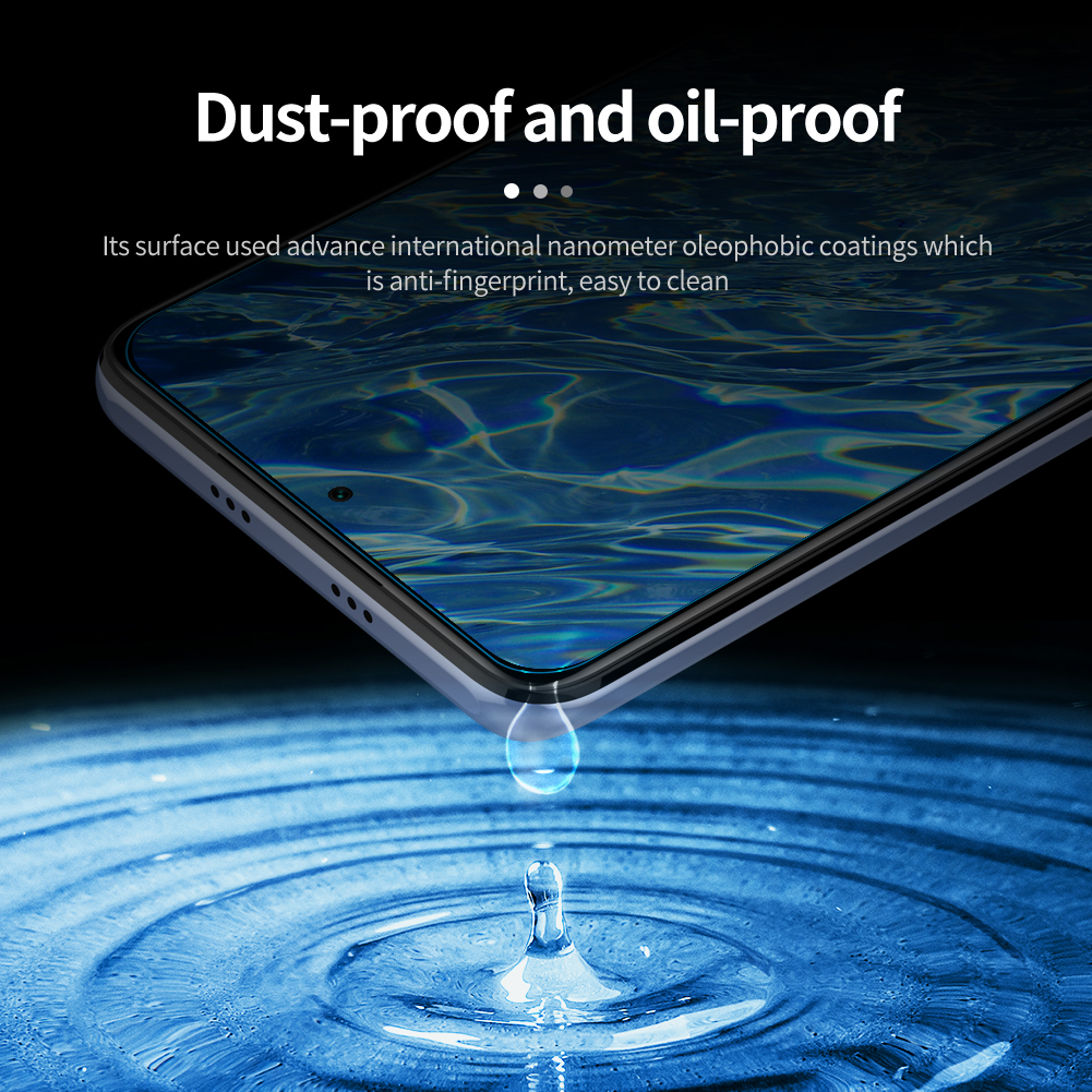 Nillkin Amazing h + Pro Anti-Explosion Film Pour Xiaomi Redmi K40 / K40 Pro / K40 Pro + / Poco f3 / mi 11i, 9H Durence Antiscratch AGC Verre Tommerre Précorde Sensitive Capilation Touche Capifique Case Capilier Capille Case Sensie