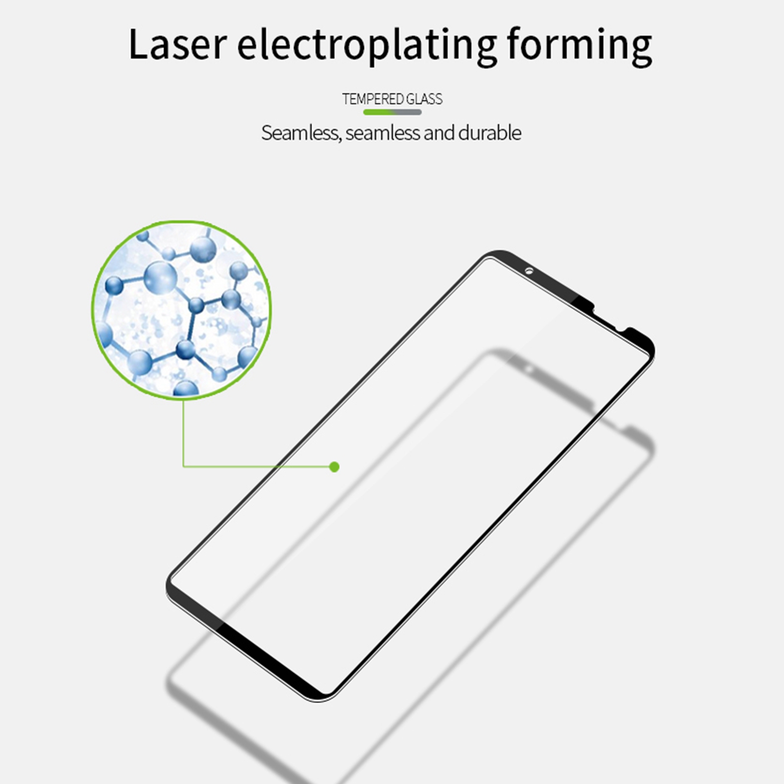 Pinwuyo Anti-esplosione Anti-impronta Anti-impronta In Vetro Temperato A Schermo Intero Pellicola A Colla Full Per Asus Rog Phone 5