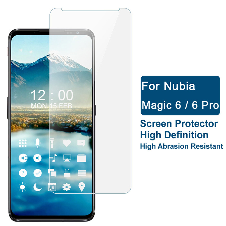 Imak Protector de Protecteur D'écran TPU à L'épreuve Ultra Clear Imak Pour ZTE Nubia Red Magic 6 / 6 Pro