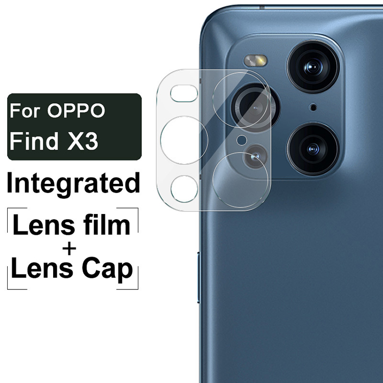 Imak High Definition Integrierter Anti-Scratch-gehärteter Glaslinsenfilm Für Oppo X3 Pro / Oppo Find X3