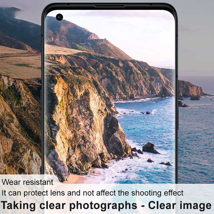 Film De Lentille En Verre Trempé Anti-rayures Intégré Imak Haute Définition Pour OPPO Trouver X3 PRO / OPPO Trouver X3