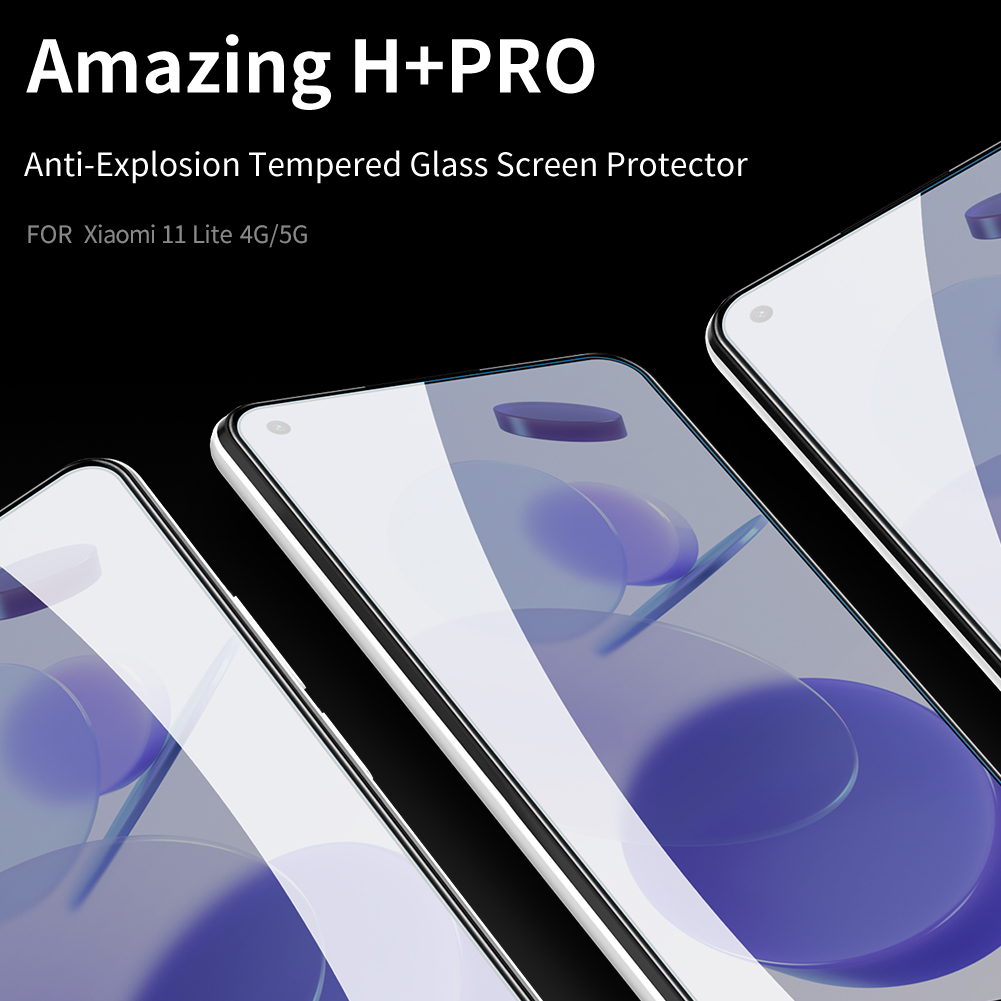 NILLKIN for Xiaomi Mi 11 Amazing H+PRO 9H Tempered Glass Ultra Transparency Anti-Explosion Screen Protector Film-1