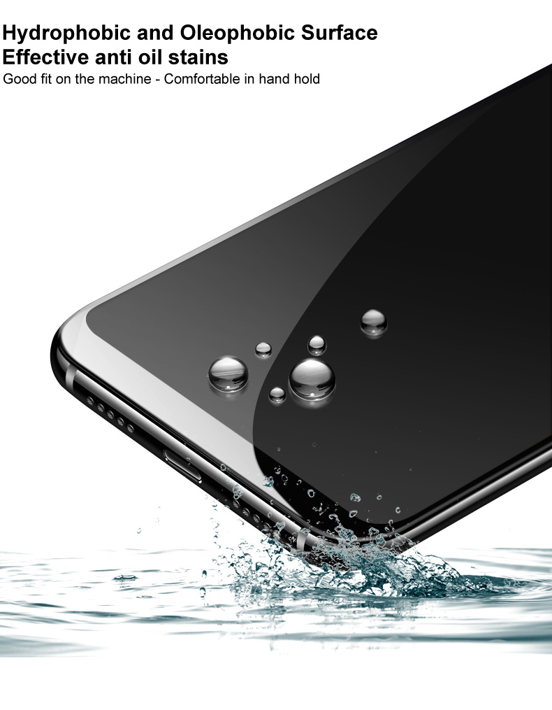 IMAK Pro+ Serie 9H Anti-explosion Vollbild Vollkleber HD Tempered Glass Film Für Ehren X30 Max 5g / X10 Max 5g