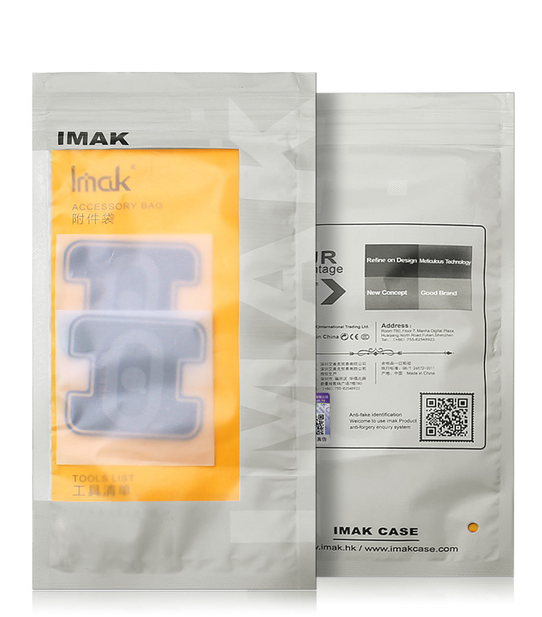 IMAK 2pcs / Set Résilirgent HD Capacier de Camérice de Came de Came Camer