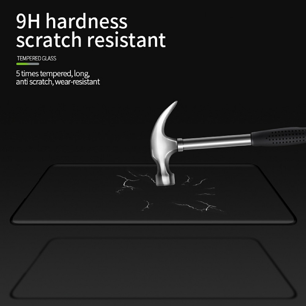 Pinwuyo Para Xiaomi 12 Pro 5g / 12S Pro 5G /12 Pro (dimensidade) 5G 3d Arc Edge Hot Bending HD HD Ultra-tempered Glass Finger Print Anrof Improv