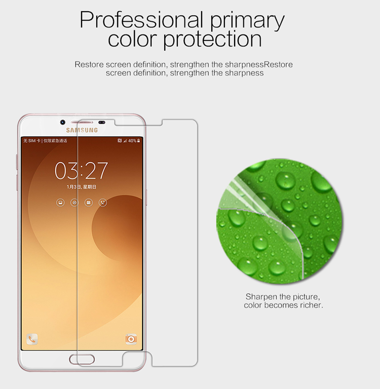 NILLKIN Samsung Galaxy C9 Pro Crystal Clear Screen Protector Film-2