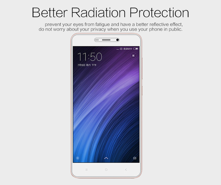 NILLKIN for Xiaomi Redmi 4a Matte Anti-scratch LCD Screen Guard Film-2