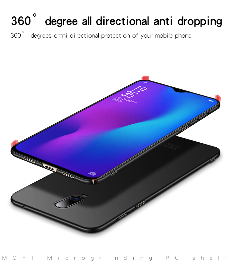 Mofi Shield Slim Frosted Hard PC Корпус Для OnePlus 6t - Красный