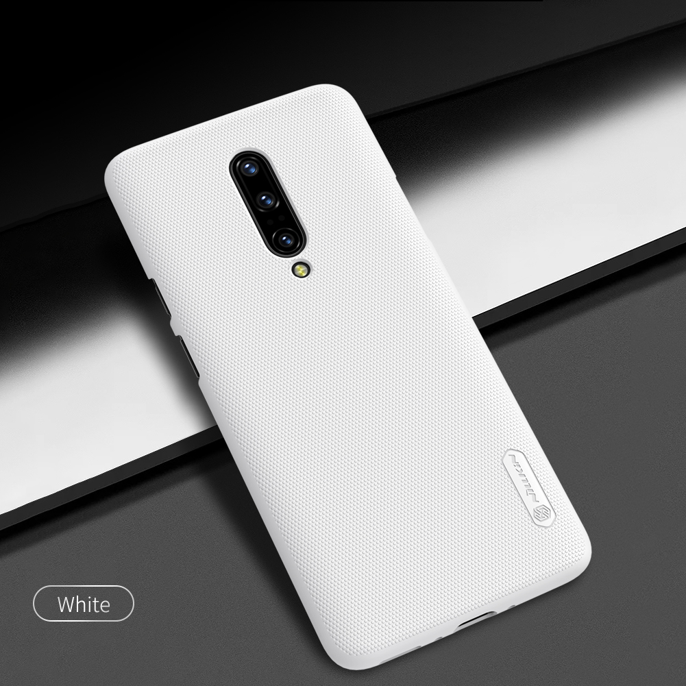 Nillkin Super Frosted Shield Matte PC Mobile Boîtier Pour OnePlus 7 Pro - le Noir