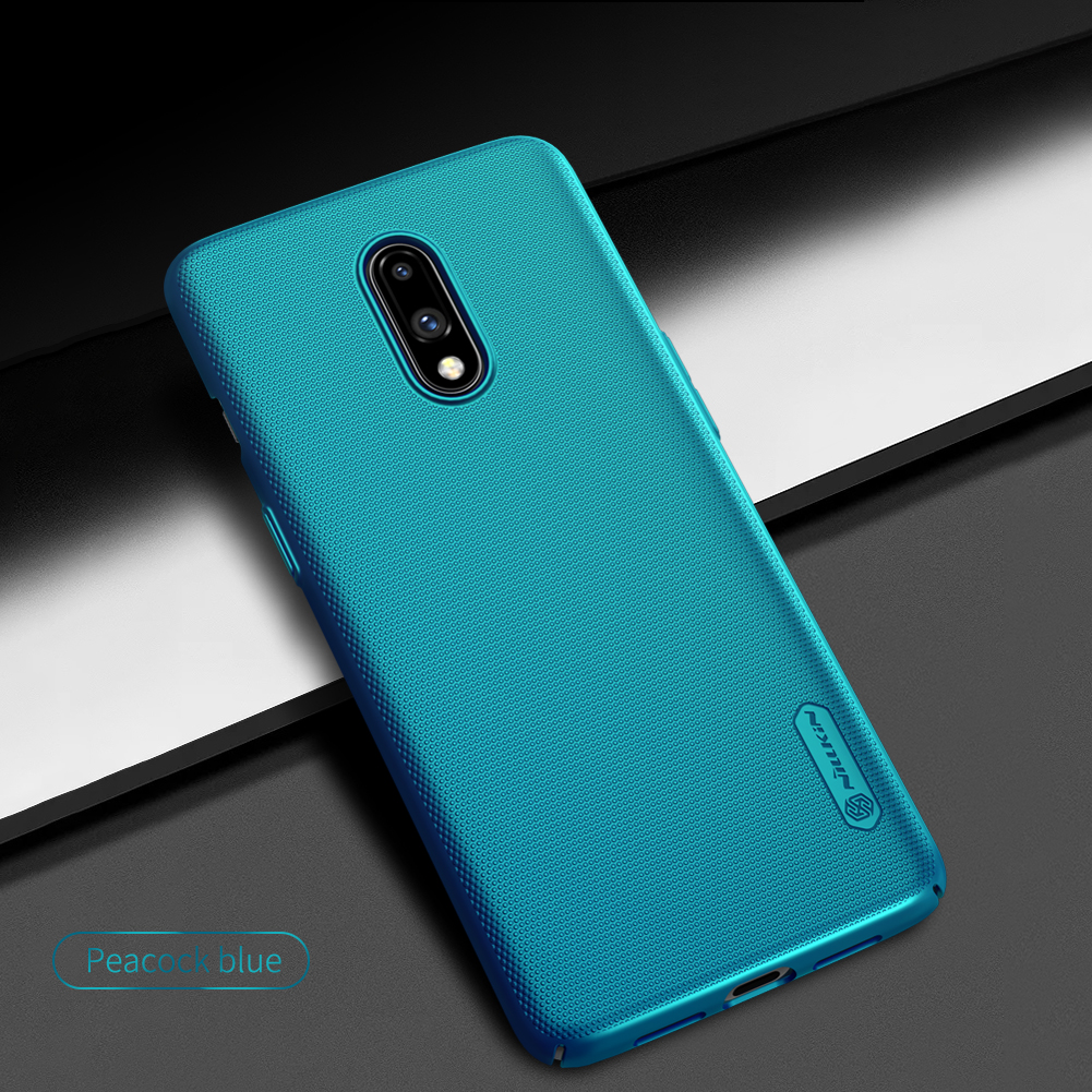 Super Frosted Shield Matte PC Super Frosted Shield Mobile Cover Для OnePlus 7 - Черный