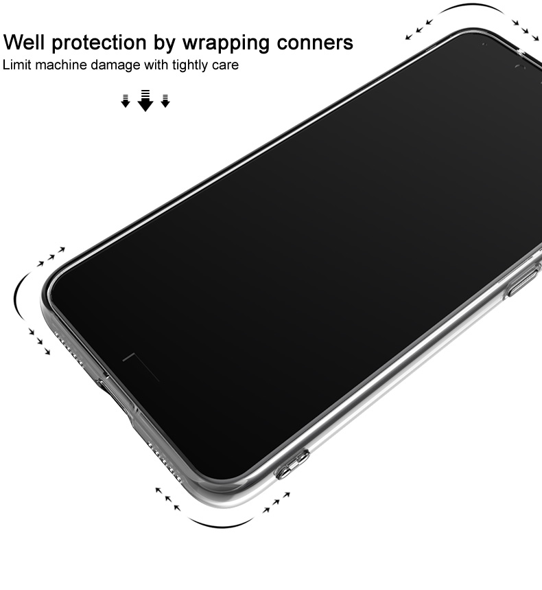 IMAK UX-5 Série TPU Protection de Protection du Téléphone Mobile Couvrage du Téléphone Mobile Pour OnePlus 7T