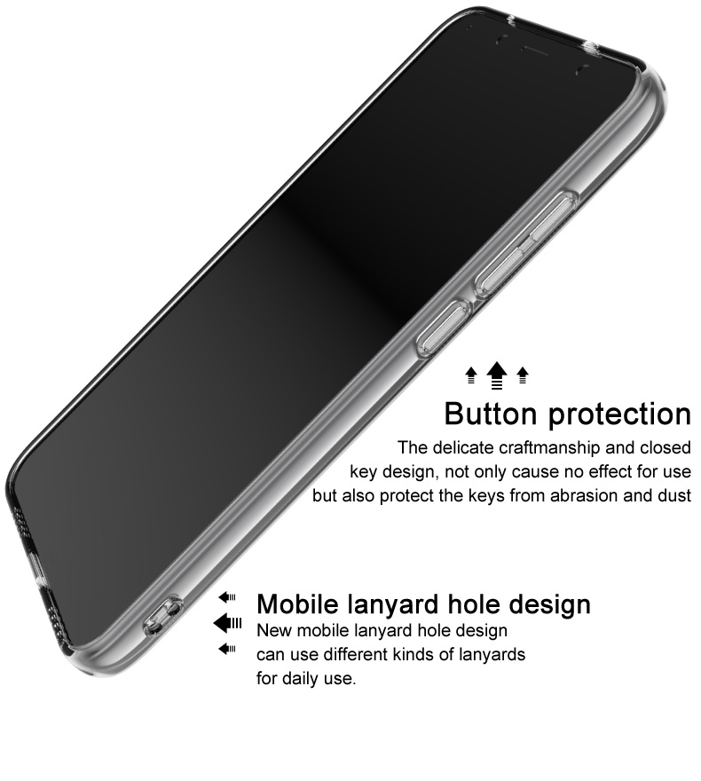 IMAK UX-5 Serie TPU Protección TPU Teléfono Móvil Cubierta de Shell Para OnePlus 7T