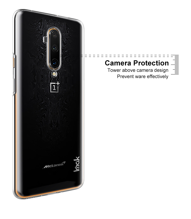 IMAK Crystal Case II Pro Pour OnePlus 7T Pro Résistant à Scratch Clear PC Téléphone