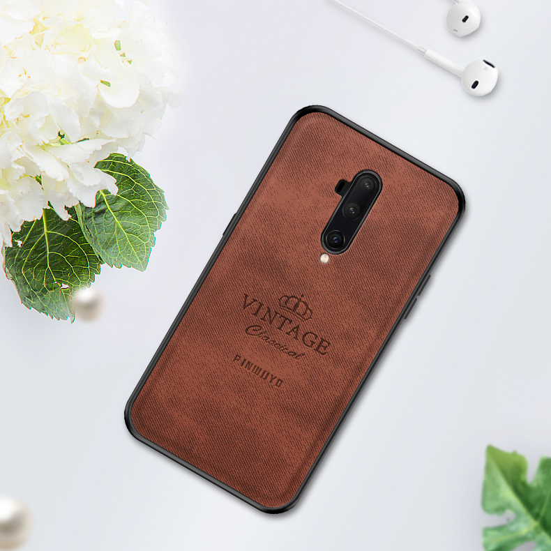 Pinwuyo Ehrenvolle Serie Anti-Fall Hybrid-Back-Koffer Für OnePlus 7T Pro - Schwarz