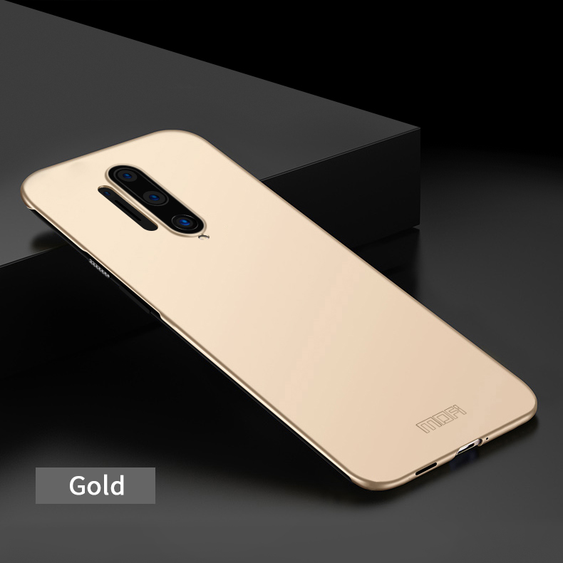 MOFI Shield Matte Plastique Back Back Thelphone Pour OnePlus 8 Pro - or Rose