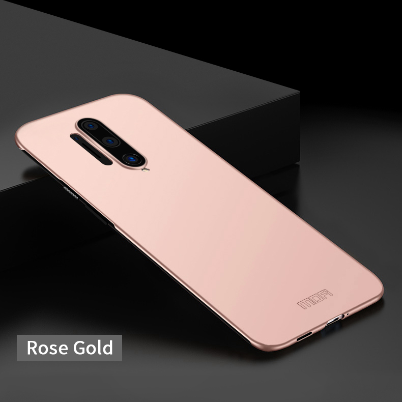 MOFI Shield Matte Plastique Back Back Thelphone Pour OnePlus 8 Pro - or Rose