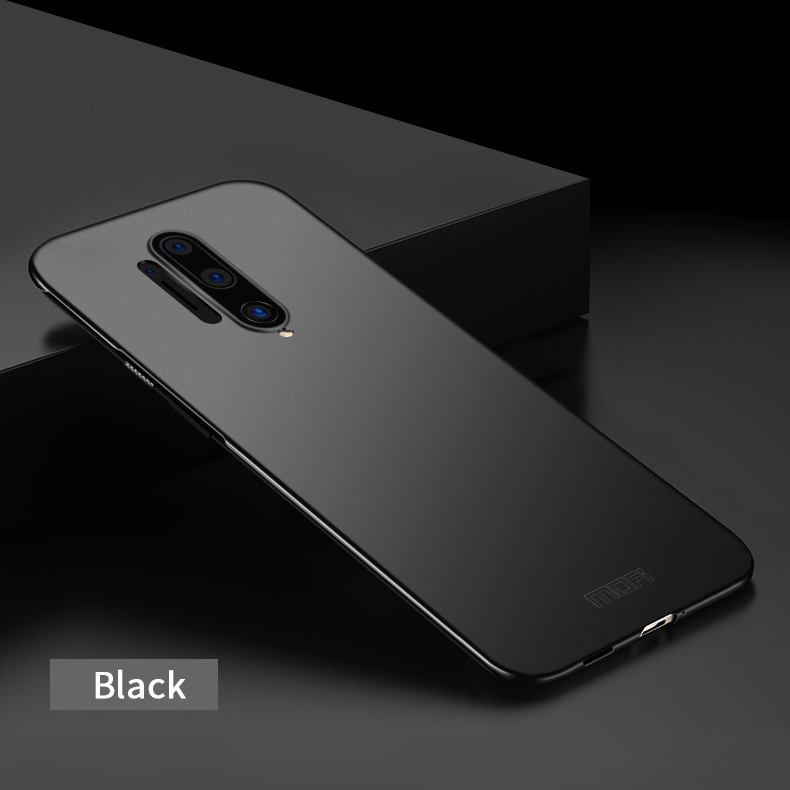 MOFI Shield Matte Plastic Back Handy Hülle Für OnePlus 8 Pro - Schwarz