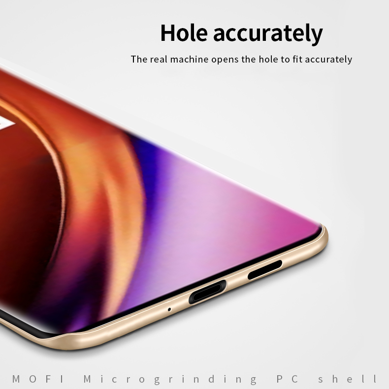 MOFI Shield Matte Plastic Back Handy Hülle Für OnePlus 8 Pro - Roségold