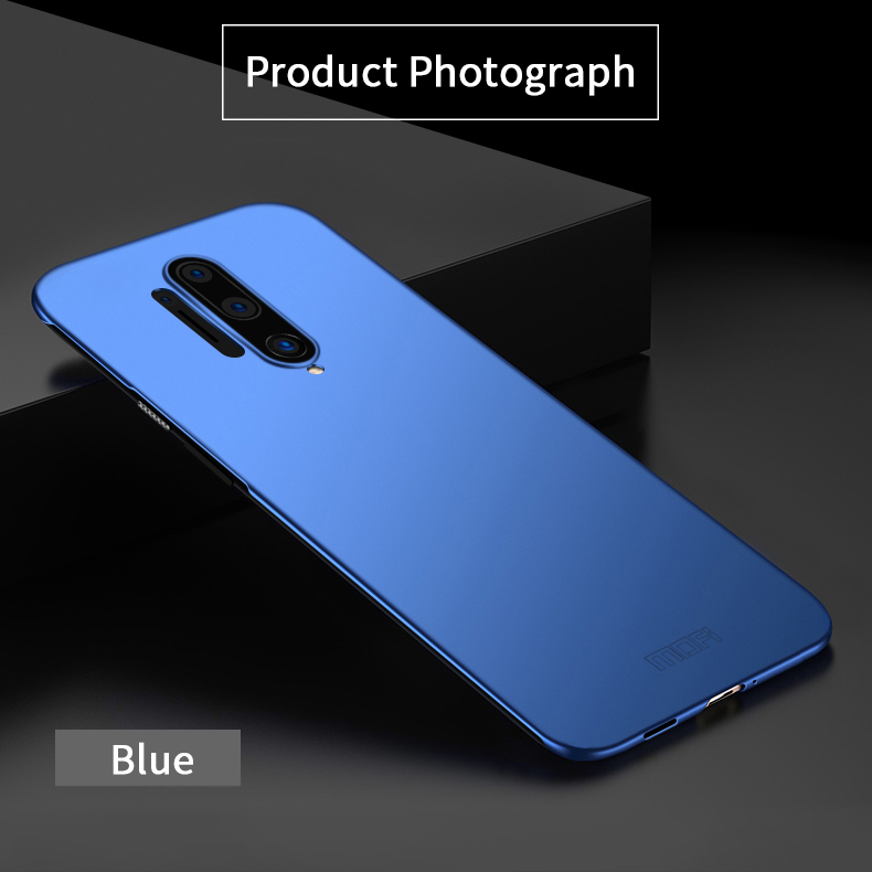 MOFI Shield Matte Plastique Back Back Thelphone Pour OnePlus 8 Pro - le Noir