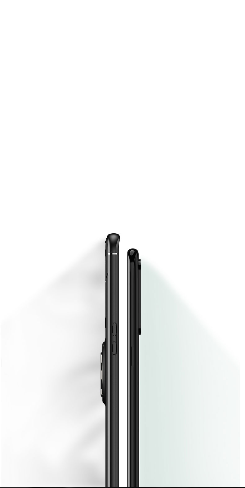 Weiche Tpu-abdeckung [eingebautes Magnetblech] Mit Metallring-kickstand Für OnePlus 9 Pro - Rot