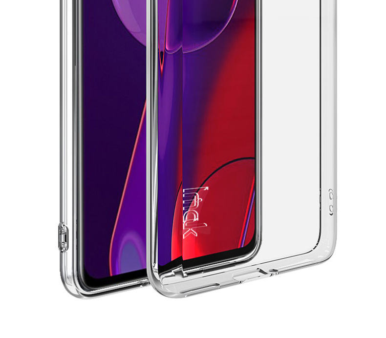 IMAK UX-5 Série Série Résistante Anti-Scratch Flexible Soft TPU Étui de Téléphone Transparent Élevé Pour OnePlus 9RT 5G