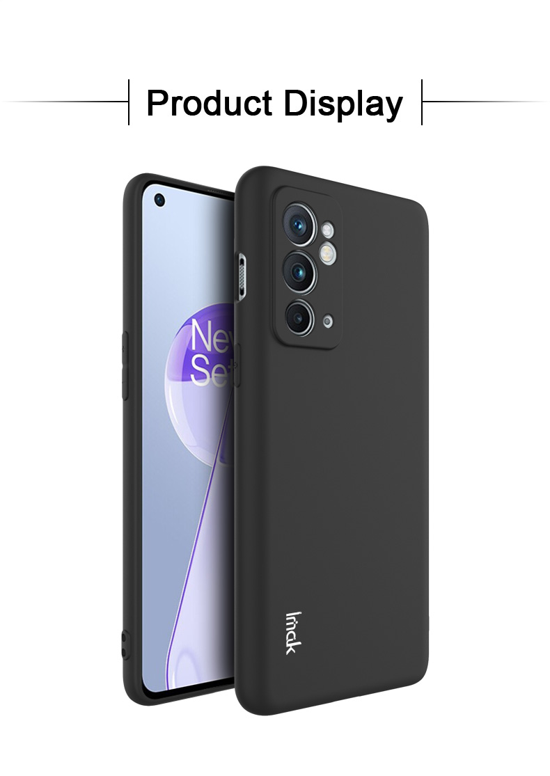 Cubierta Delgada de TPU Soft TPU de Serie IMAK UC-3 Finización Mate Matte Case de Teléfono Para OnePlus 9RT 5G