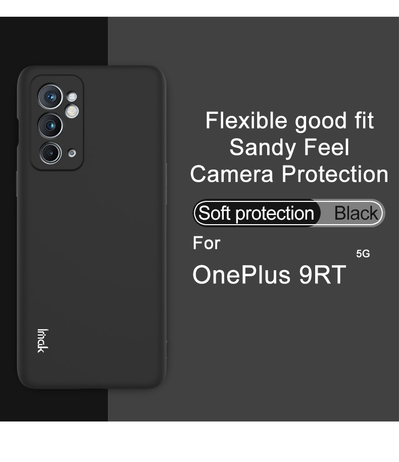 Cubierta Delgada de TPU Soft TPU de Serie IMAK UC-3 Finización Mate Matte Case de Teléfono Para OnePlus 9RT 5G