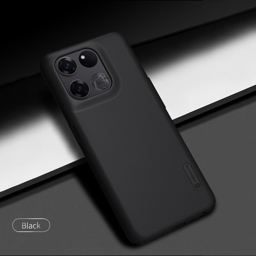 Nillkin Für OnePlus Ace Racing 5G Frosted Shield Phone Case Hard PC -wache Von Grund Auf Abdecken - Schwarz