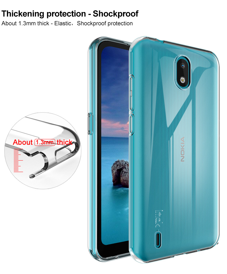 Imak UX-5 Serie Soft TPU Mobile Telep Cover For Nokia 1.3