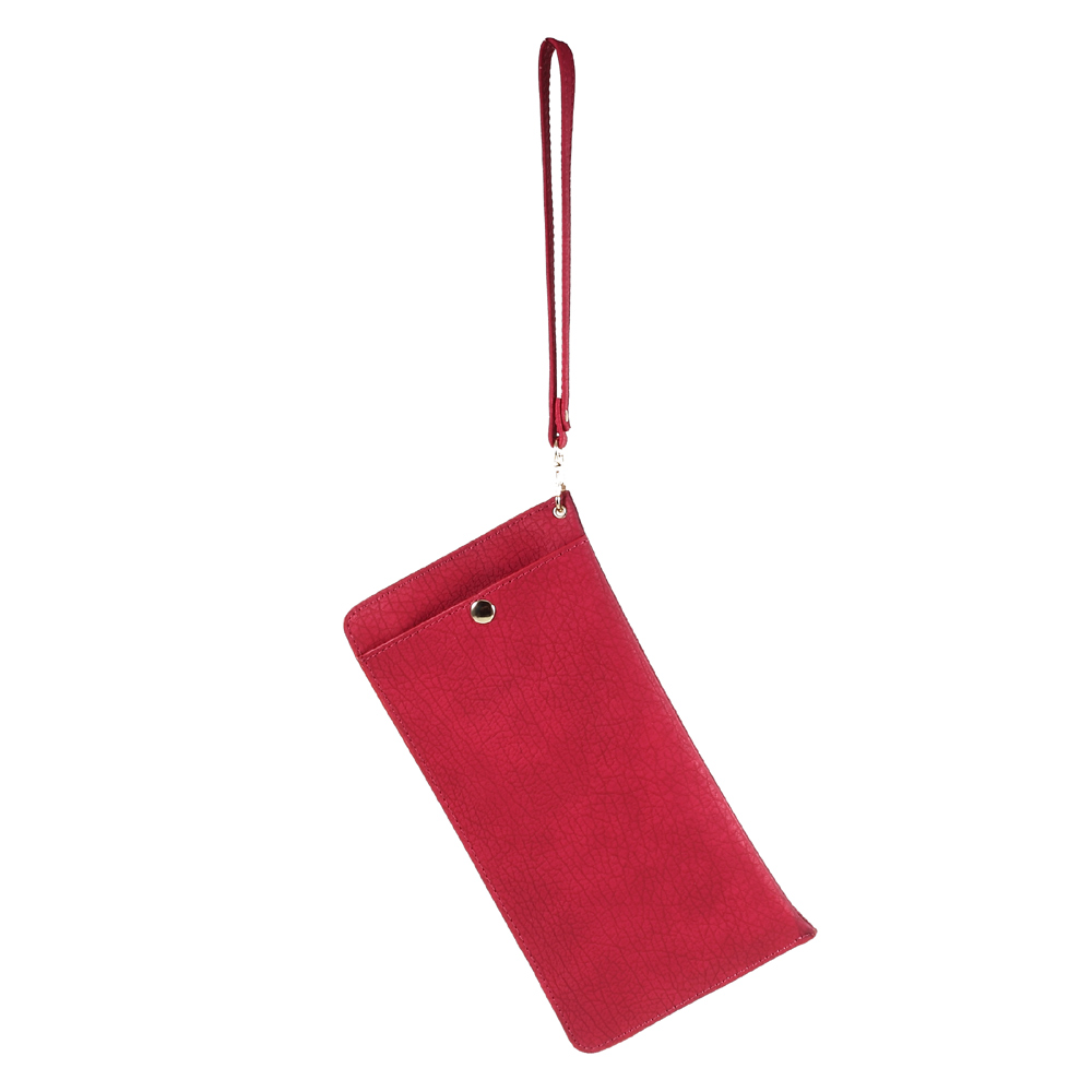 Universal PU Leather Pouch Cover Bag para Samsung A9/Sony XA Ultra Etc - vermelho-11
