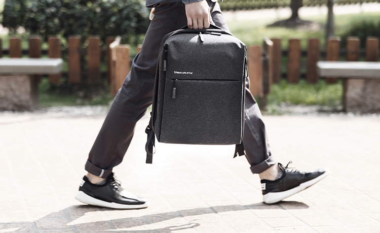 XIAOMI Minimalista Bolsa de hombro de moda portátil Tablet Mochila - oscuro gris-3