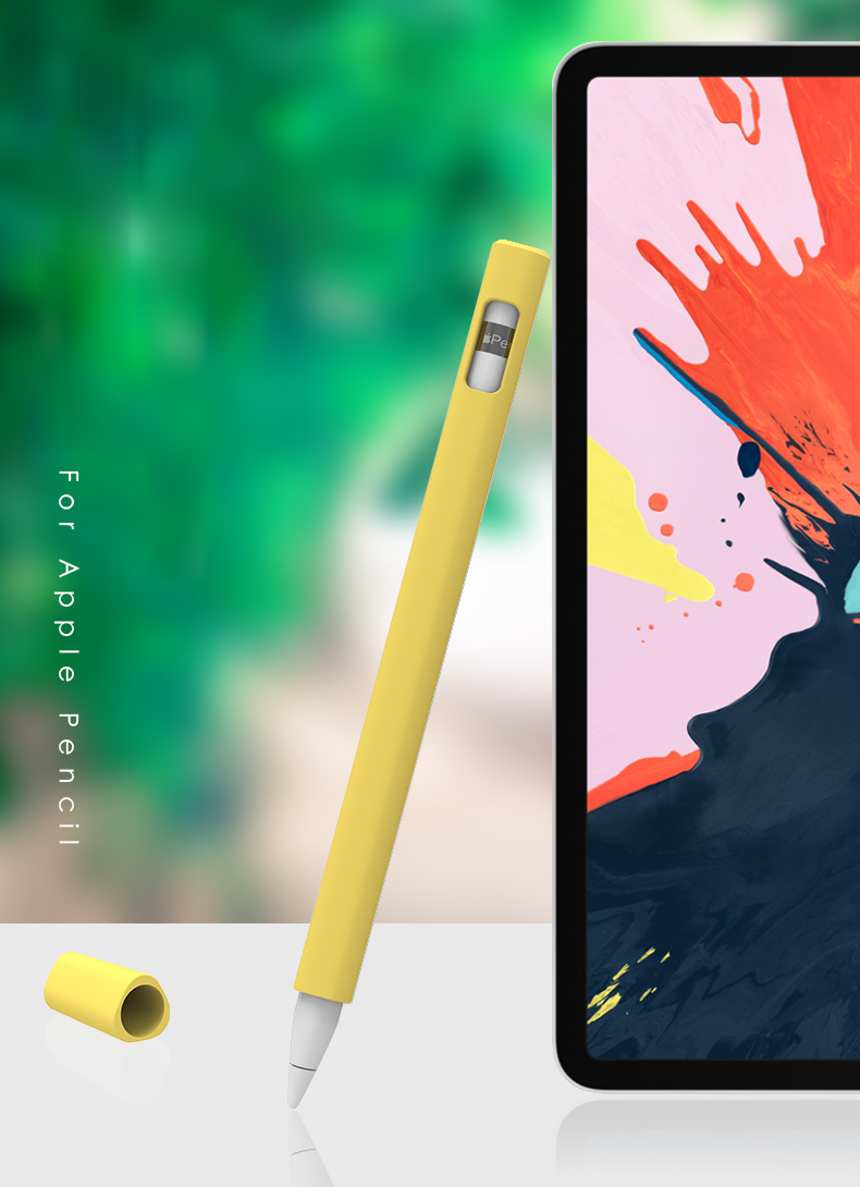 Love Mei For Apple Pencil (2 -е Поколение) Силиконовая Сенсорная Ручка Треугольный Защитный Корпус - Синий